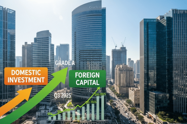 India’s Real Estate Investment Boom: Domestic Capital Takes the Lead in Q3 2025 India’s Real Estate Investment Boom: Domestic Capital Takes the Lead in Q3 2025