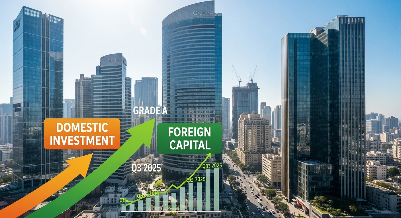India's Real Estate Investment Boom: Domestic Capital Takes the Lead in Q3 2025 1 Indian Real Estate Investment
